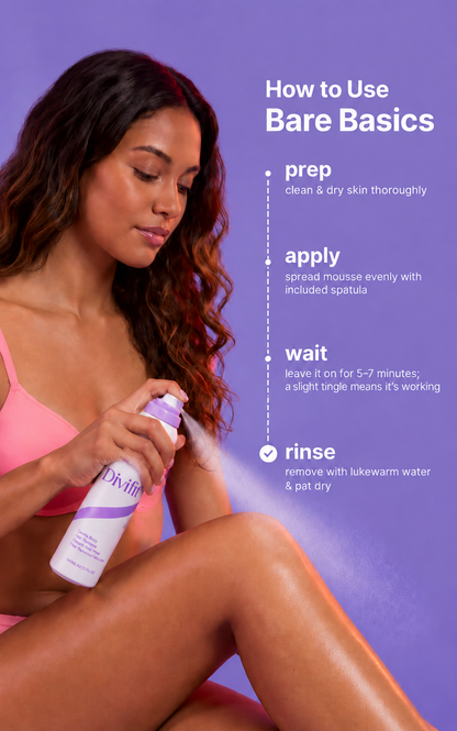 Divifit Bikini Pain-Free Hair Removal Cream for Sensitive Skin