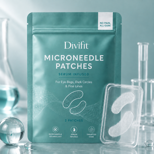 Dissolving Microneedle Eye Patches