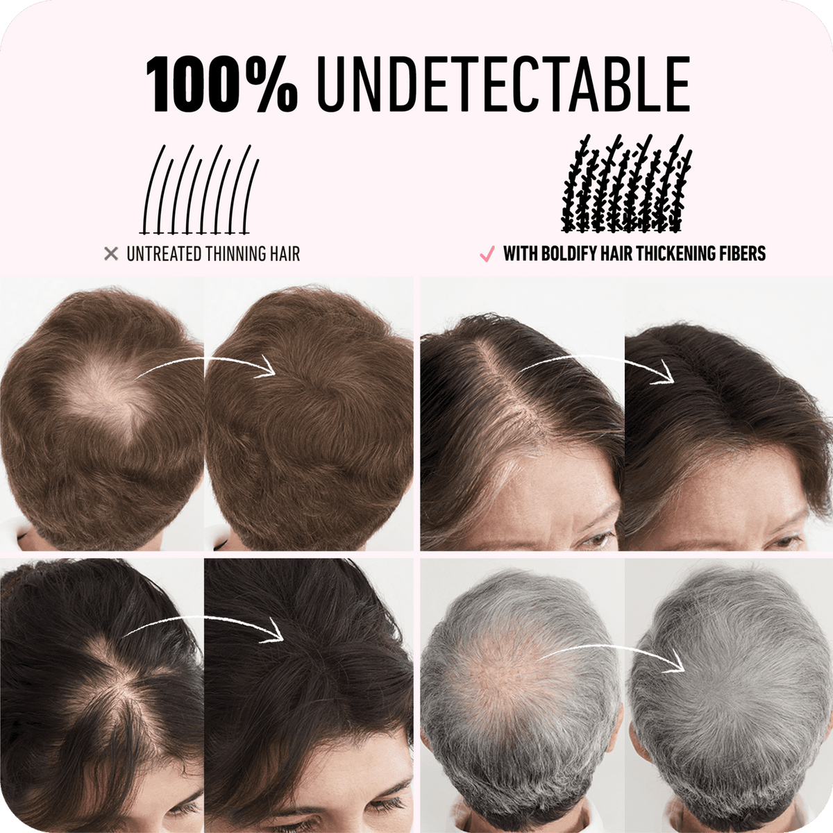 ✨ Nexisify Hair Thickening Fibers — Fuller-Looking Hair in Seconds