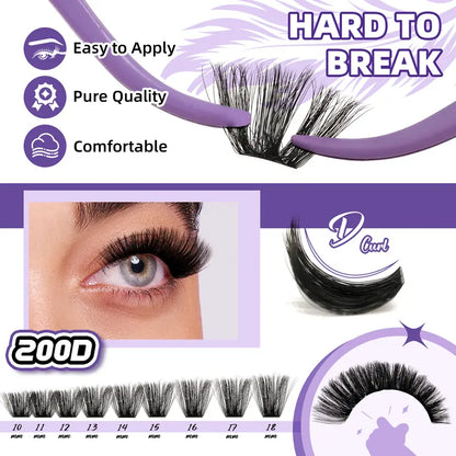 Alisanda “Black Pearl” Eyelash Extension Kit
