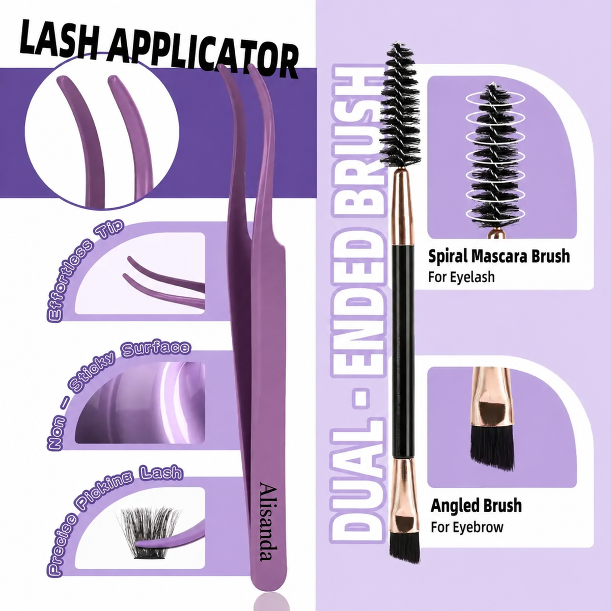 Alisanda “Black Pearl” Eyelash Extension Kit