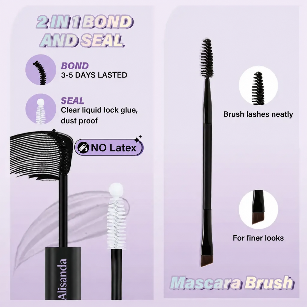 Alisanda “Black Pearl” Eyelash Extension Kit