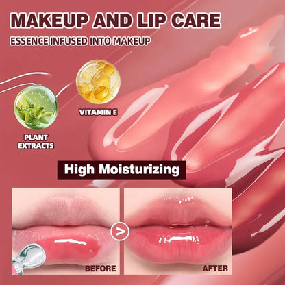 4-Color Lip Gloss Set 💄 Hydrating Comfort & Glassy Shine ✨