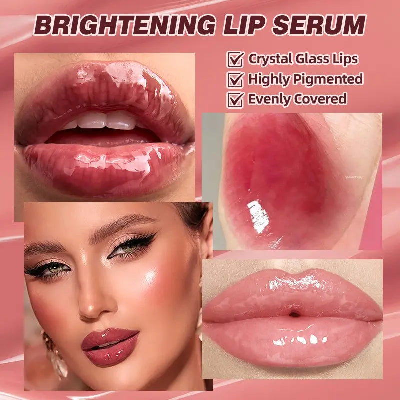 4-Color Lip Gloss Set 💄 Hydrating Comfort & Glassy Shine ✨