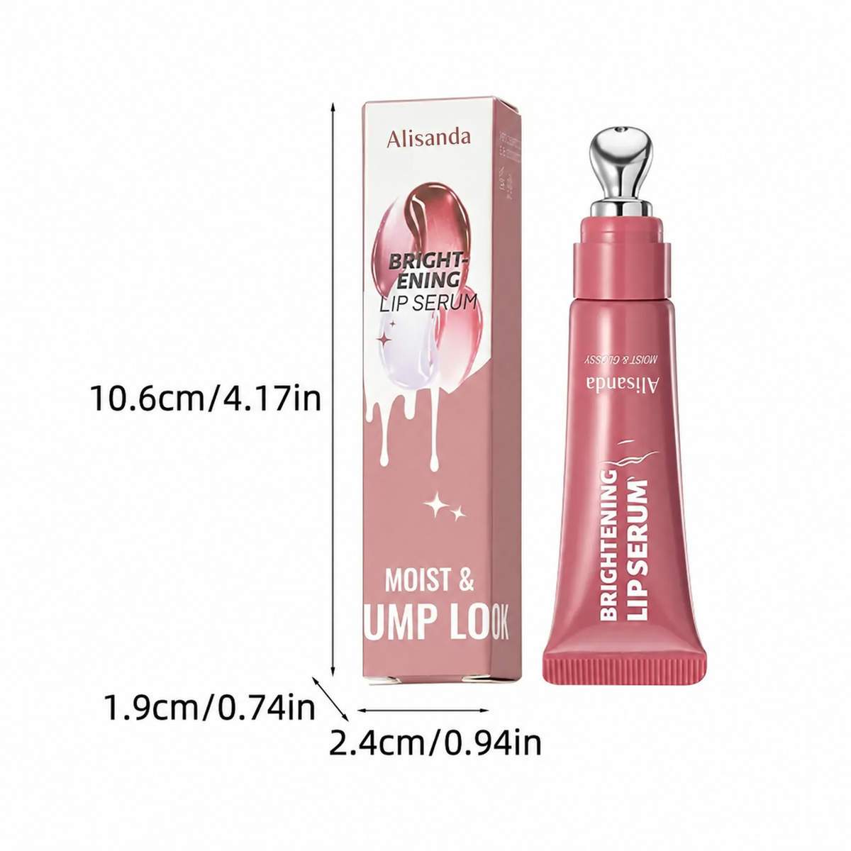 4-Color Lip Gloss Set 💄 Hydrating Comfort & Glassy Shine ✨