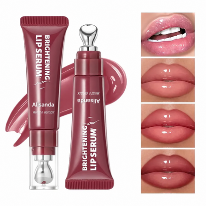 4-Color Lip Gloss Set 💄 Hydrating Comfort & Glassy Shine ✨