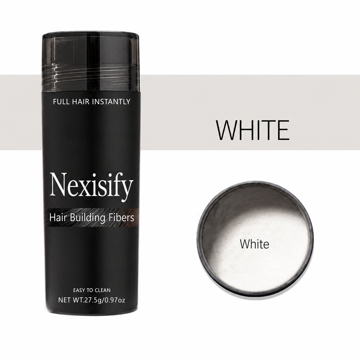 ✨ Nexisify Hair Thickening Fibers — Fuller-Looking Hair in Seconds