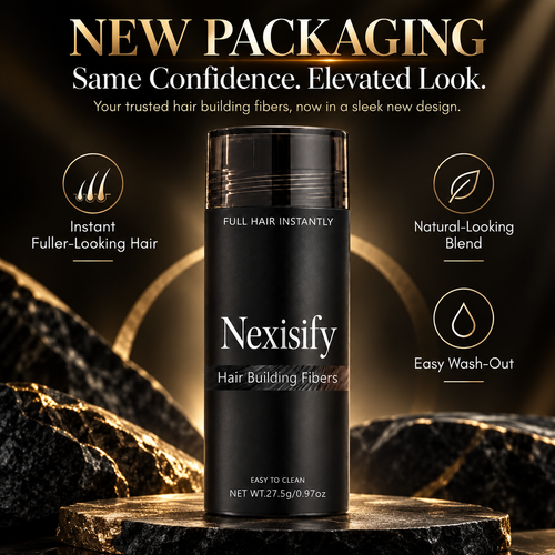 ✨ Nexisify Hair Thickening Fibers — Fuller-Looking Hair in Seconds