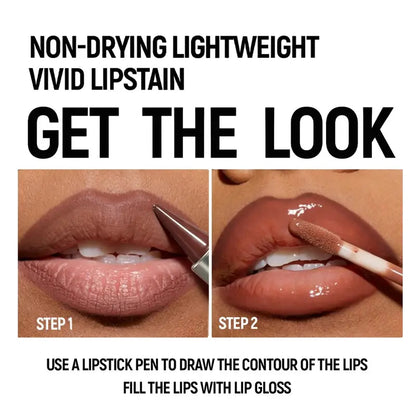 💋 BUY 1 GET 1 FREE 🎁 Alisanda 2-in-1 Lipstick + Lip Gloss — Define, Color & Shine ✨