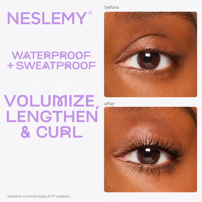 💜 NESLEMY 6-Color Waterproof Mascara ✨ Define, Lengthen & Make Every Lash Stand Out