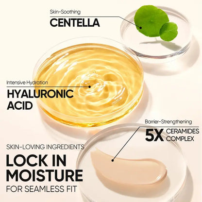 All-in-One Flawless Cushion Foundation — High coverage, suitable for all skin types — Silky-smooth cushion texture