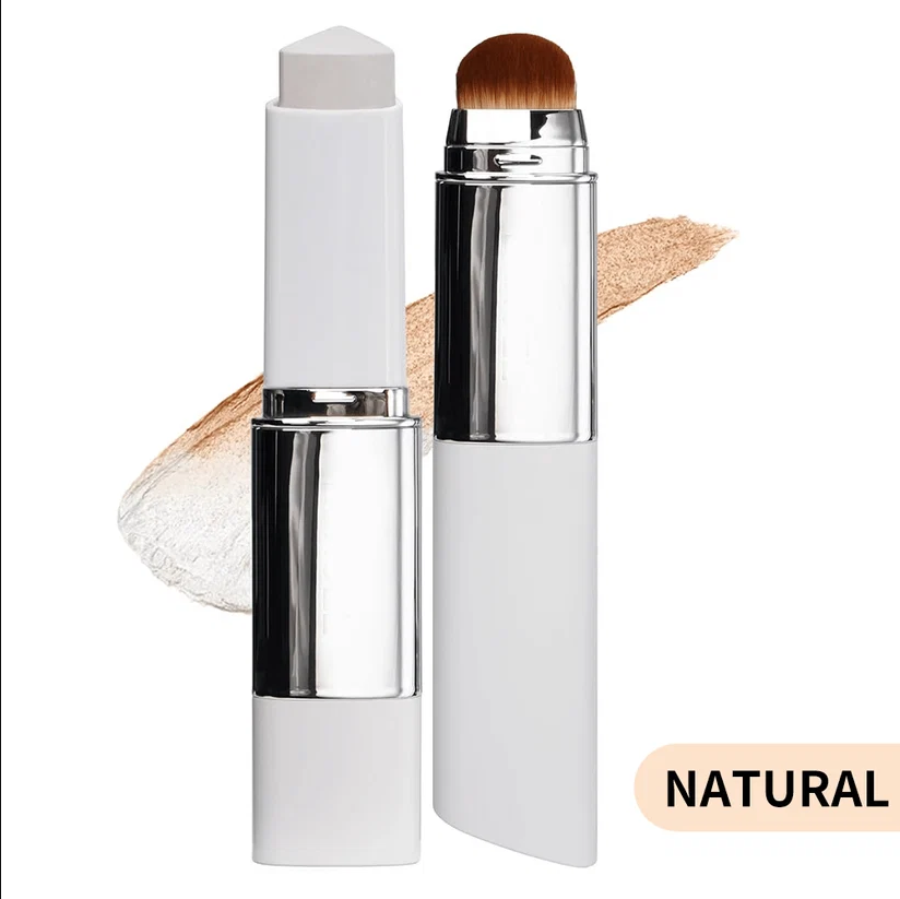 🎉BUY 1 GET 1 FREE🎉Color-Changing Foundation Stick with Collagen Capsules - Dual-Ended with Detachable Brush