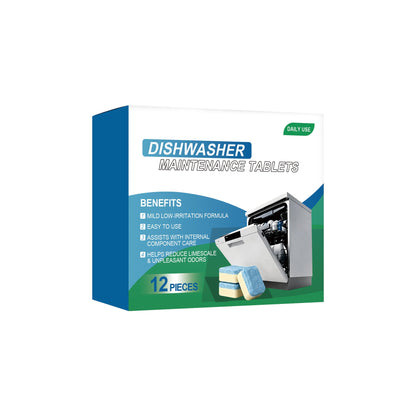 🏆Heavy Duty Dishwasher Cleaner and Deodorizer Tablets