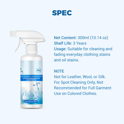 🔥50% OFF🎉All-in-One Powerful Stain Remover Clothes Dry-Clean Spray