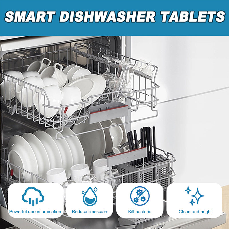 🏆Heavy Duty Dishwasher Cleaner and Deodorizer Tablets