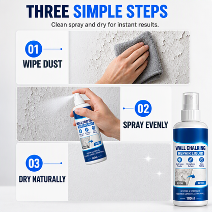 🎉 2026 HOT SALE 🏠 🧱 Wall Repair Liquid – locks chalky plaster instantly 🛠️